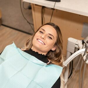 A-patient-in-the-vashon-dental office after Teeth Whitening