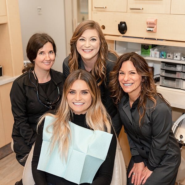 Vashon dentist Team after Teeth Whitening treatment