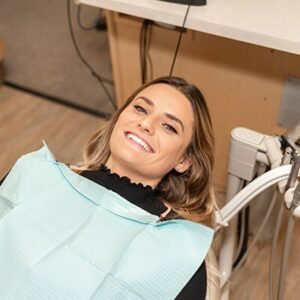 Patient at Dental care of Vashon smiling